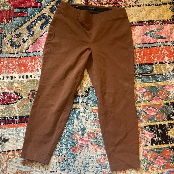 TALBOTS ESSEX ANKLE PANTS - CURVY FIT 12P - Picture 1 of 8